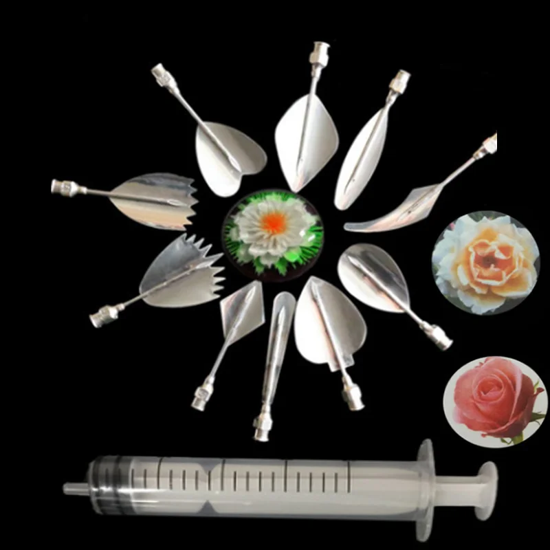 10 pcs Pudding Nozzle +1 Syringe Tool 3D Jelly Flower Cake Jello Gelatin Art Tool Russia Nozzle DIY Cake Decorating Tools 10 pcs Pudding Nozzle +1 Syringe Tool 3D Jelly Flower Cake Jello Gelatin Art Tool Russia Nozzle DIY Cake Decorating Tools cake decorating tip set cake icing nozzles baking nozzle set cake decorating nozzle set