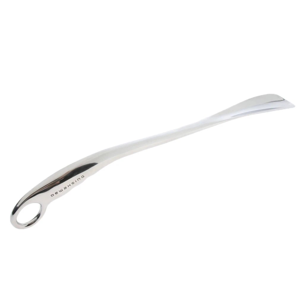 Professional Extra Long Metal Shoe Horn Solid For Shoes And Boots And All Size Feet 53cm