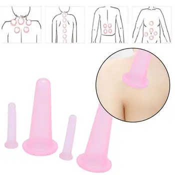 

Vacuum Massage Cupping Jar Anti Cellulite Suction Cupping Suction Cup Chinese Face Cans Facial Suction Artifact Hot Sale 2/4 Pcs