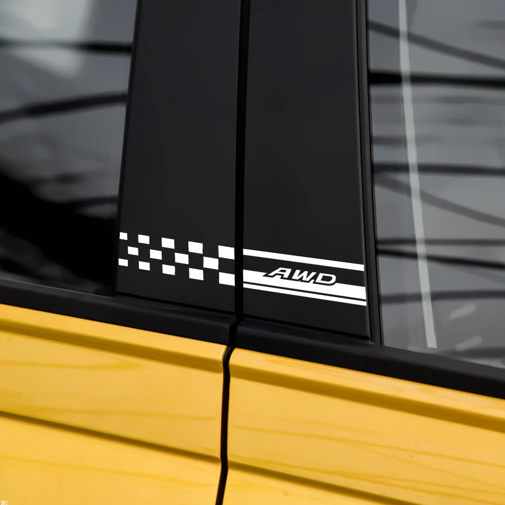 2 шт. светоотражающие наклейки на автомобильные окна Volvo Rdesign T6 AWD S40 S60 S90 XC40 XC 60 XC90 V40