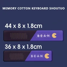 

Funny Cute Keyboard Silicone Pad Memory Cotton Cartoon Bean Mouse Pad Slow Rebound Universal Pad Game Configuration
