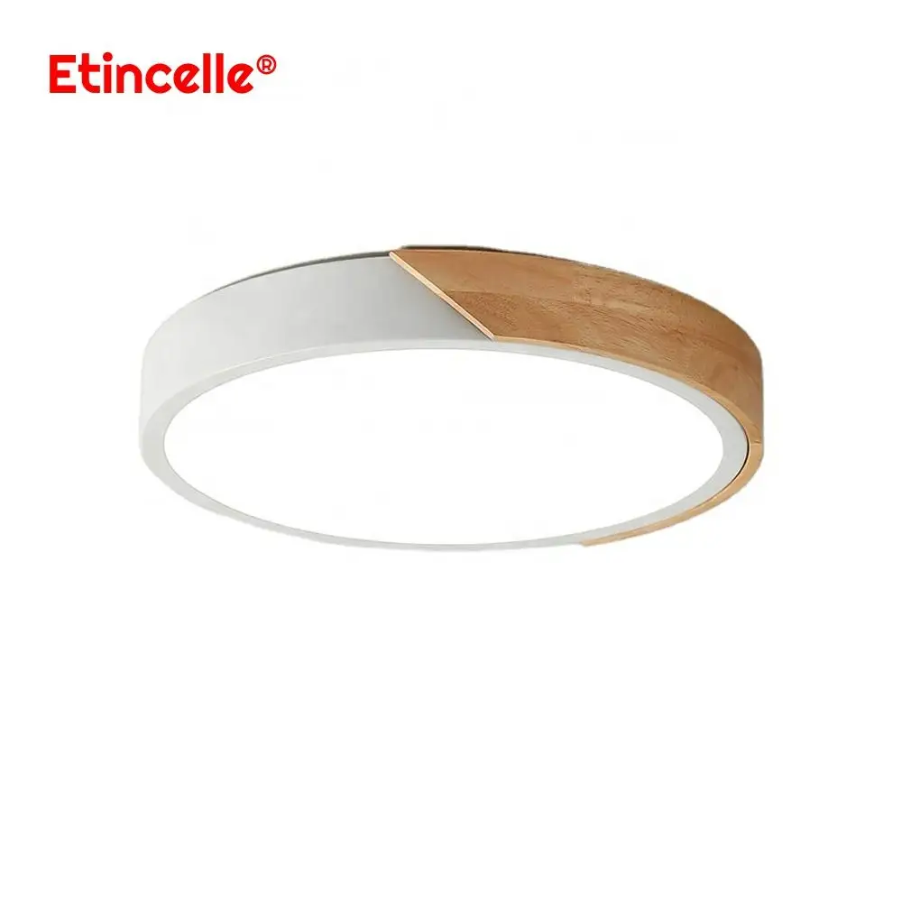 Светодиодный потолочный светильник Современная Круглая Панель для спальни