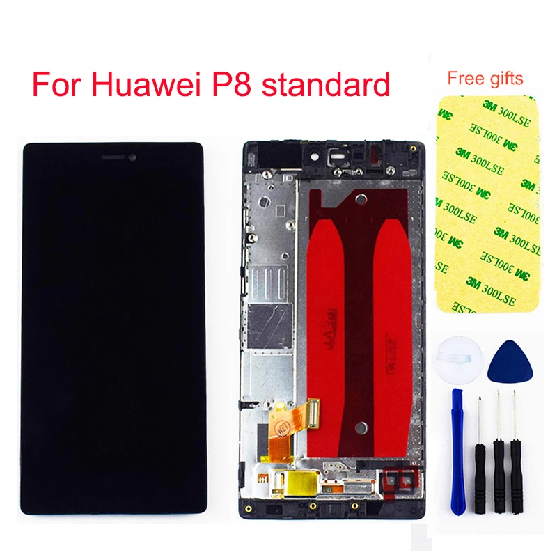 Pаспродажа 5,2 для huawei P8 Стандартный GRA UL00 GRA UL10 GRA L09 ЖК дисплей Дисплей Панель Экран модуль + Сенсорный экран планшета Сенсор в сборе