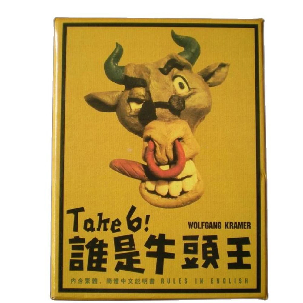 Take 6 Nimmt Board Game Card Games 2-10 Players Adult Funny Best Gift For Party/Family Game