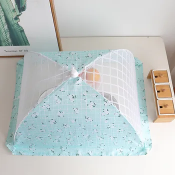 

Table Cover Food Cover Vegetables, Cover Rice Tuba Lace Foldable Defence Fly Insect Prevention Menu Cover Shading Vegetables