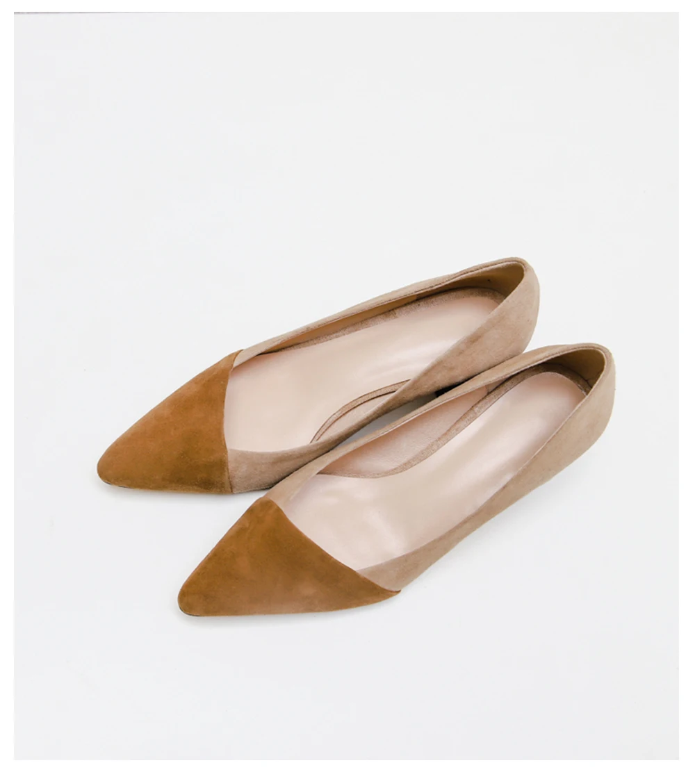 JSI/Женская обувь; женские туфли из натуральной кожи с острым носком, без застежки, с закрытым носком; женские туфли на квадратном каблуке разных цветов; мягкая классическая женская обувь на плоской подошве; jo341