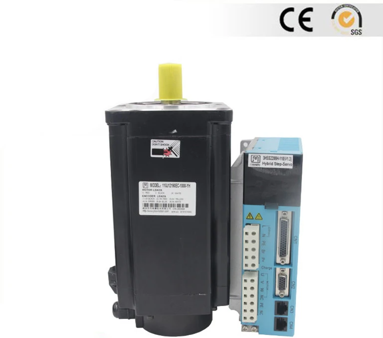 US $440.80 3 Phase NEMA52 35Nm 4956ozfIn Closed Loop Stepper Servo Motor With Brake Driver Kit JMC 130J12225EC25003HSS2208H With Brake