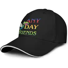 Happy National Best Friends Day мужская бейсбольная Кепка унисекс в стиле хип-хоп с регулируемой сеткой