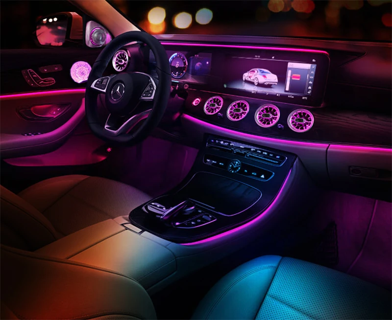 Для benz E class W213 E200 E320 светодиодный автомобильный светильник наружный поворотный