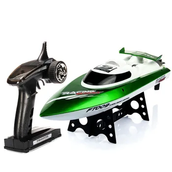 

4CH RC Boat 30km/h High Speed Racing Model Ship Batteries Remote Control Boat for Children Toys Kids Christmas Gifts 46x12x13cm