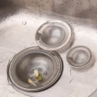 Stainless Steel Strainer Multiple Use Kitchen Sink Sink Filter Bathroom Sink Hair Filter Mop Pool Filter Sewer Floor Drain 1pc 2