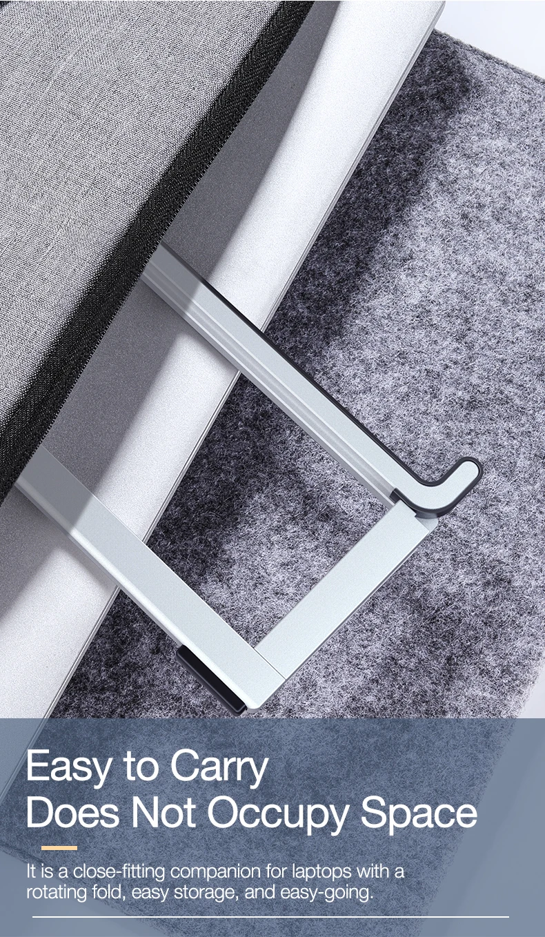 Folding Aluminum Notebook Laptop stand holder (3)