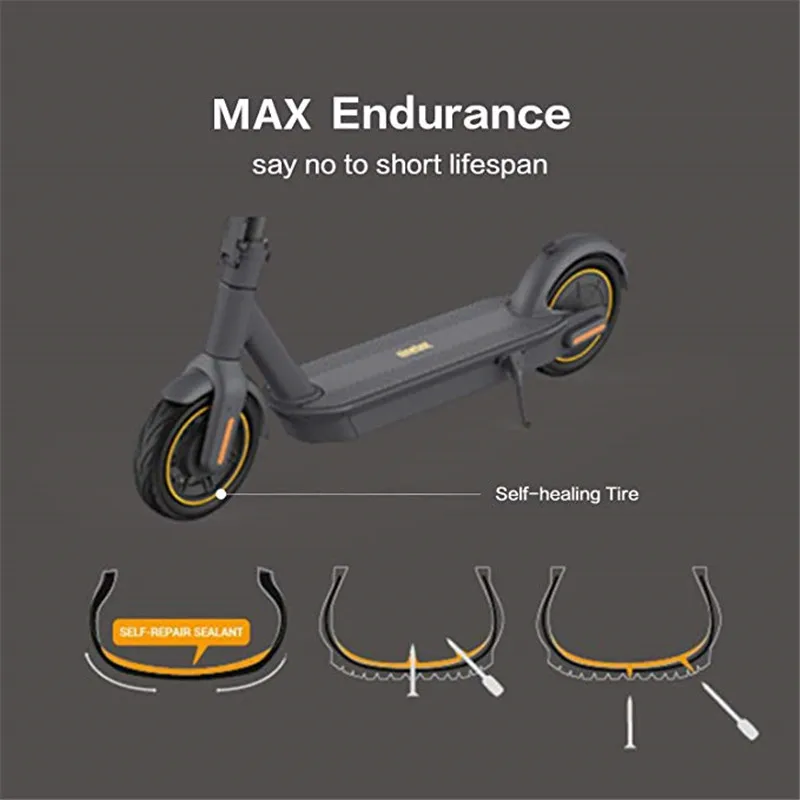 Ninebot MAX G30 умный электрический скутер последняя версия KickScooter 10 дюймов складной двойной тормоз скейтборд с приложением