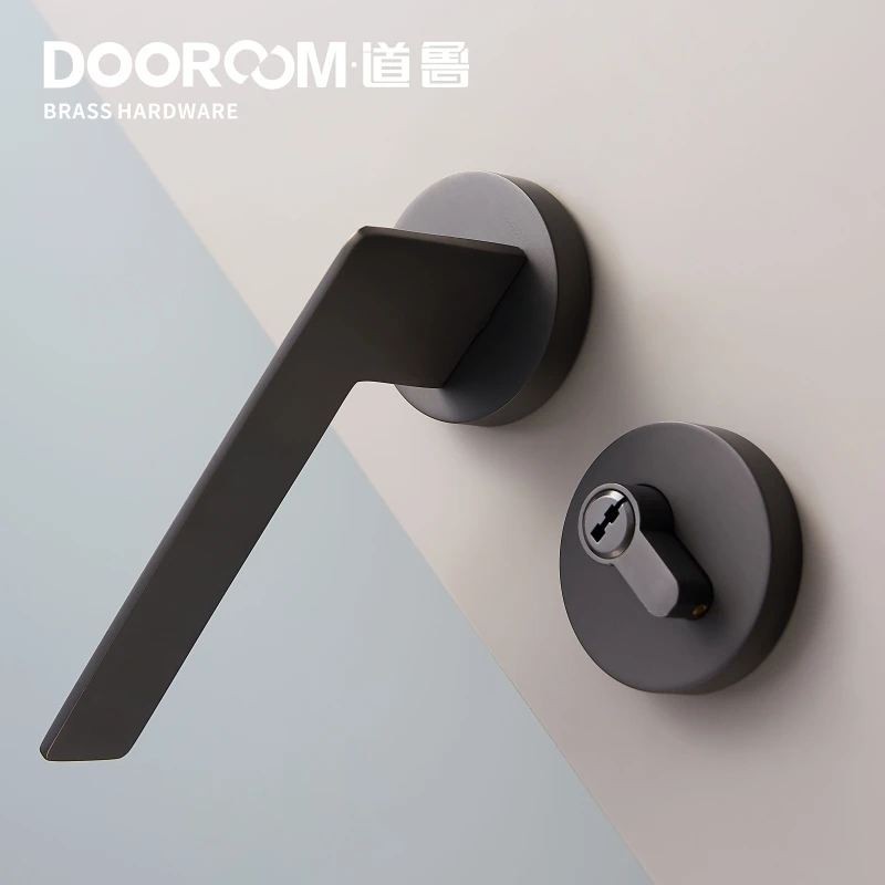 Dooroom латунный дверной замок современный светильник роскошный серый интерьер