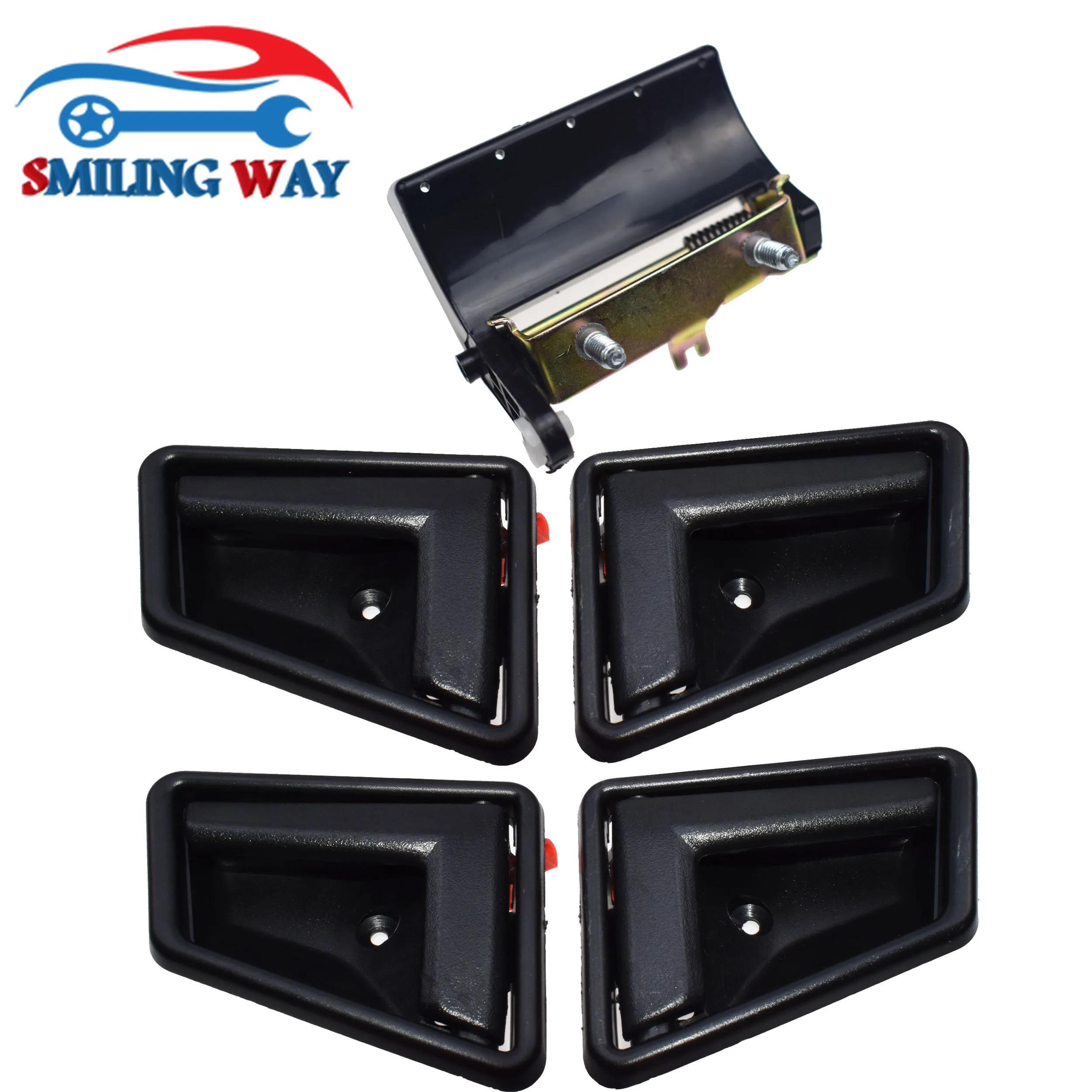 Car Inside Interior Door Handle Black Left/Right Side Front Rear for Vitara SE41