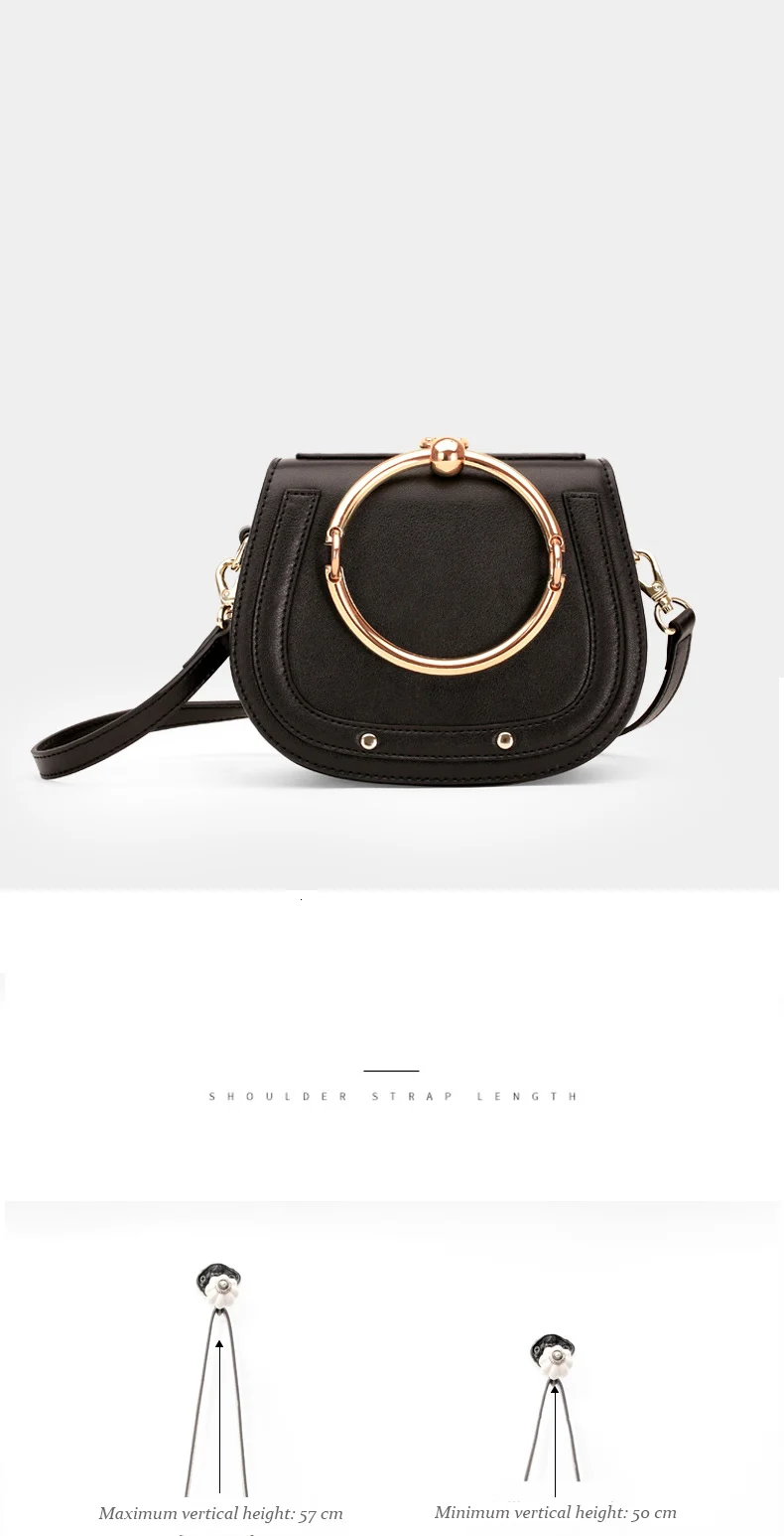 Bolso de mano de lujo de LACATTURA para mujer, bolso de hombro de cuero,  muñequera pequeña, bolsos de mensajero para mujer, bolso bandolera para  niñas|leather shoulder bag|bag ladiescrossbody bags for girls -