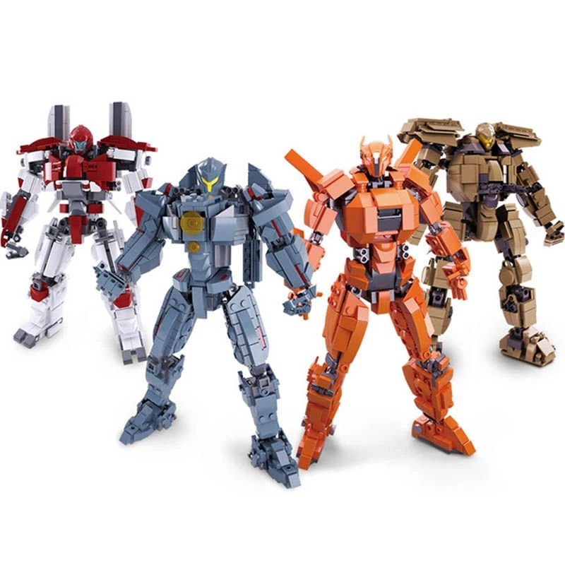 

Movie Series Pacific Ocean Godzilla Monster King Set Robot Mech Monster Building Blocks Children Educational Toys Gifts