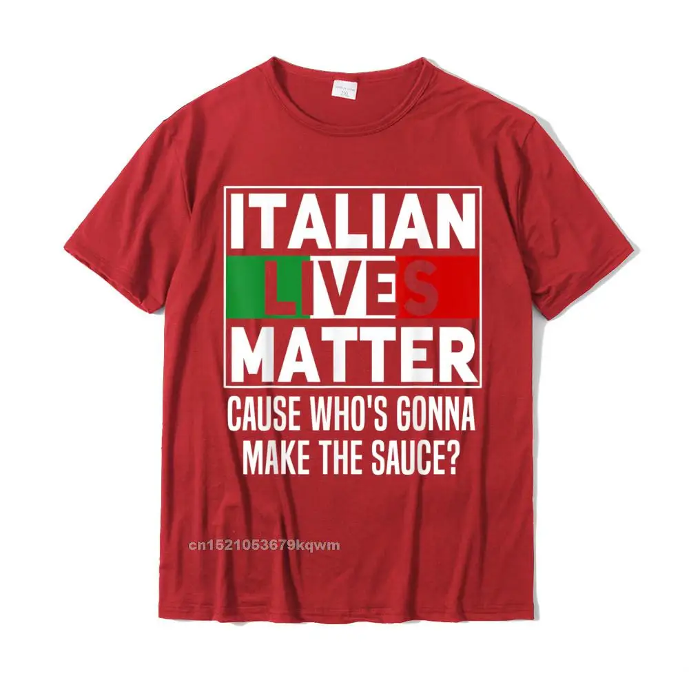 Summer Customized Tops T Shirt Short Sleeve for Men Cotton Fabric VALENTINE DAY Crew Neck Top T-shirts Gift Tee-Shirt Discount Funny Italian Lives Matter Cook Novelty Gift Italy Flag T-Shirt__4372 red