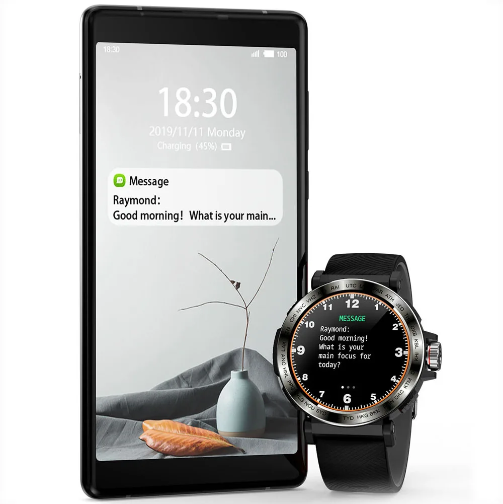  SENBONO S18 Full Touch Screen Smart Watch IP68 waterproof Men Sports Clock Fitness tracker Heart Ra - 4000429970930