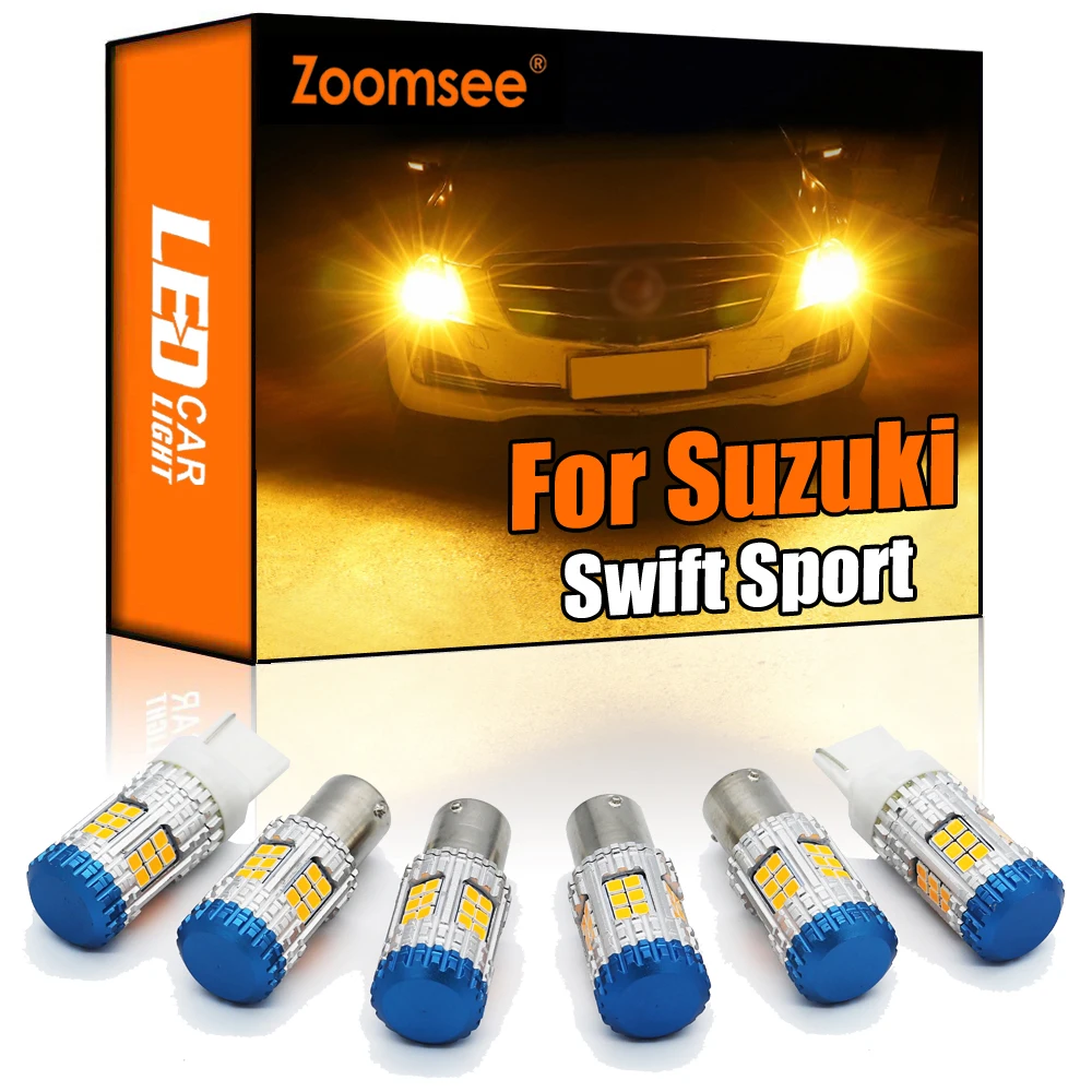 Zoomsee Canbus Per Suzuki Swift Sport 2004-2020 Nessun Errore Hyper Flash Lampada Automatica Led Anteriore Posteriore Indicatore Di Direzione Lampadin