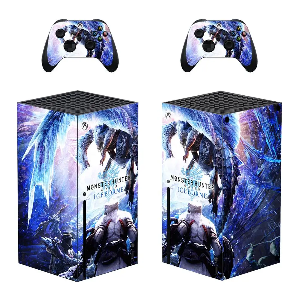 Monster Hunter World Skin Sticker Cover Per Xbox Series X Console E Controller Xbox Series X Skin Sticker Decalcomania In Vinile