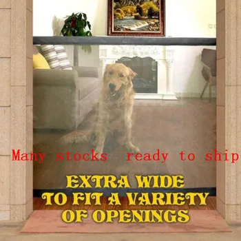 

2020 Magic-Gate Dog Pet Fences Portable Folding Safe Guard Indoor and Outdoor Protection Safety Magic Gate For Dogs Cat Pet