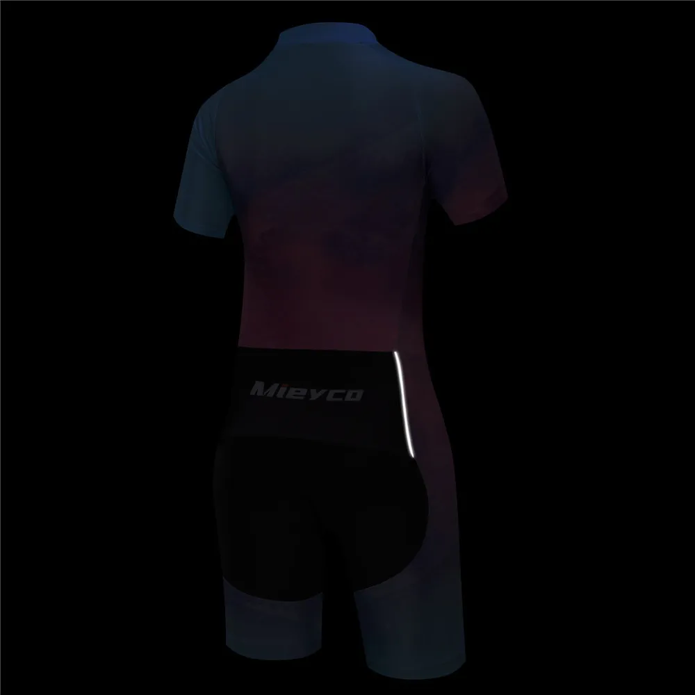 Веломайка набор Pro велосипедная одежда триатлонный костюм велосипедная одежда maillot отражающая Женская велосипедистская одежда