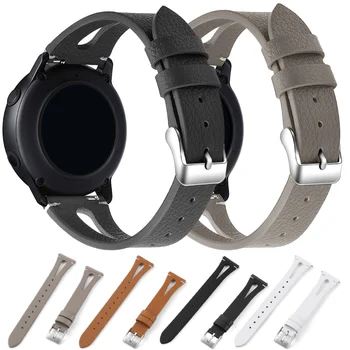 

Quick Release Watch Band 20mm Universal Genuine Leather Luxury Replacement Wriststrap For SUUNTO 3 Fitness Straps For Women