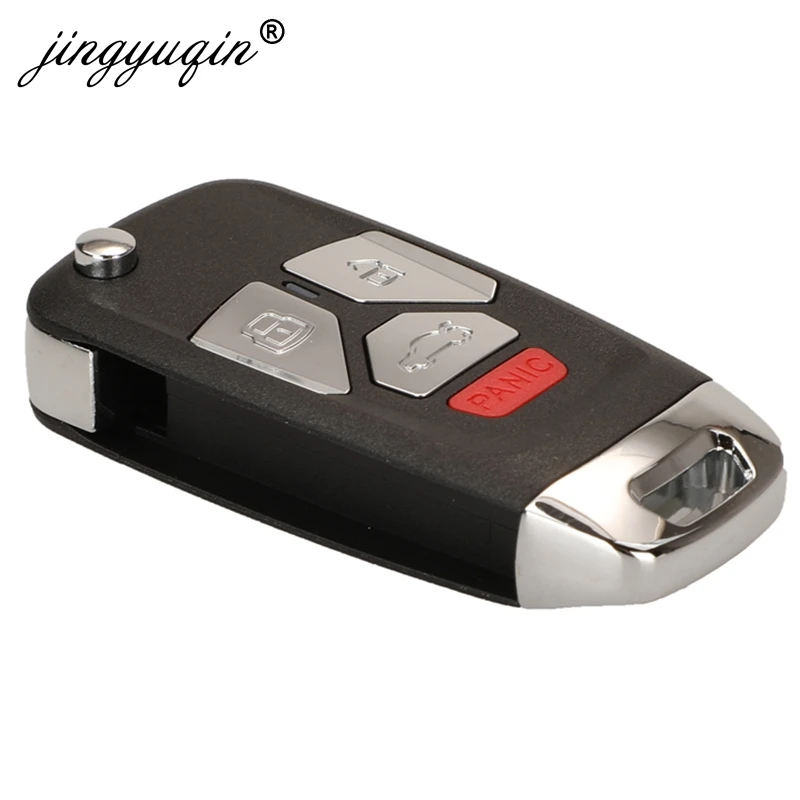 JINGYUQIN XHORSE VVDI FLIP KEY UNIVERSAL WIRED REMOTE KEY XKAU01EN / XKAU02EN KEY FOR AUDI TYPE WORK FOR VVDI TOOL