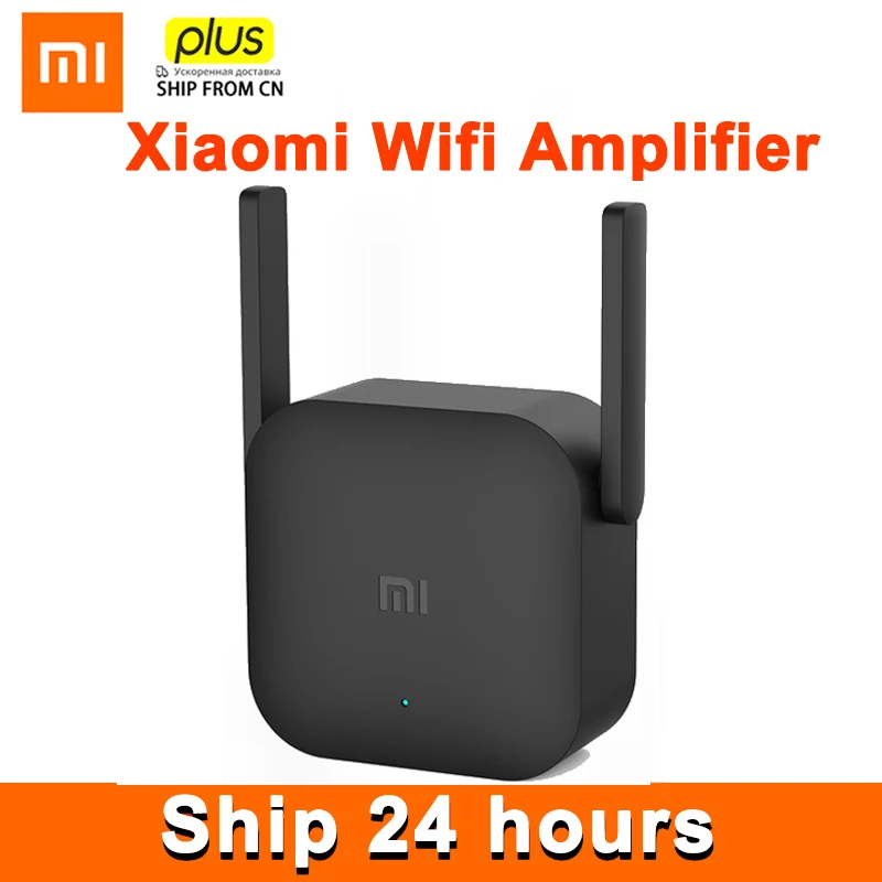 Оригинальный усилитель Xiaomi WiFi Pro 300 Мбит/с Wi-Fi повторитель Wifi крышка сигнала