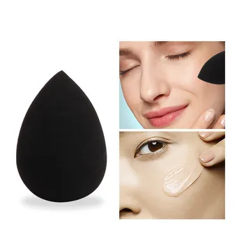 

Beauty Black Makeup Applicator Makeup Sponge Puff Beauty Egg Super Soft Sponge Powder Blender Smooth Foundation Blending Puff