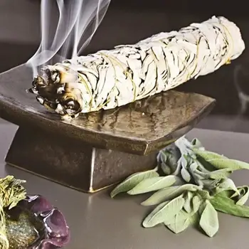 

1 Pc Plant Aroma Clean Magnetic Field Smoked Stick White Sage Fragrance Smoked Stick Peace Mood Yoga Indoor Fragrance Tool
