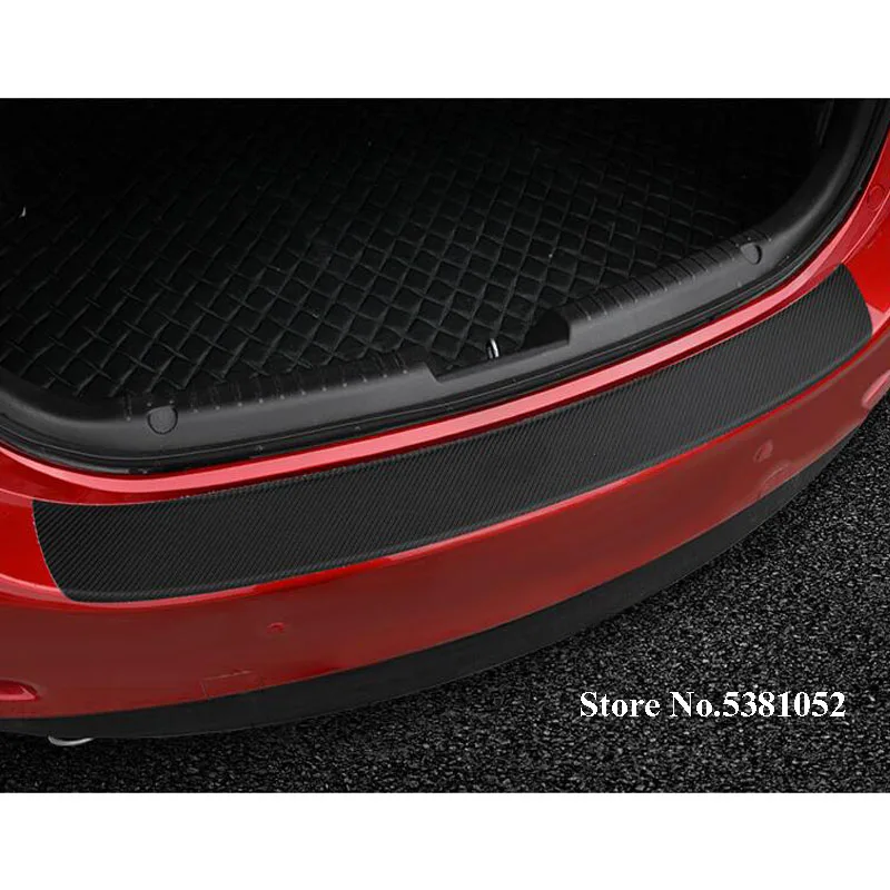 Автомобильная накладка на задний бампер багажник для Mazda 3 Axela 2020 2019 педаль