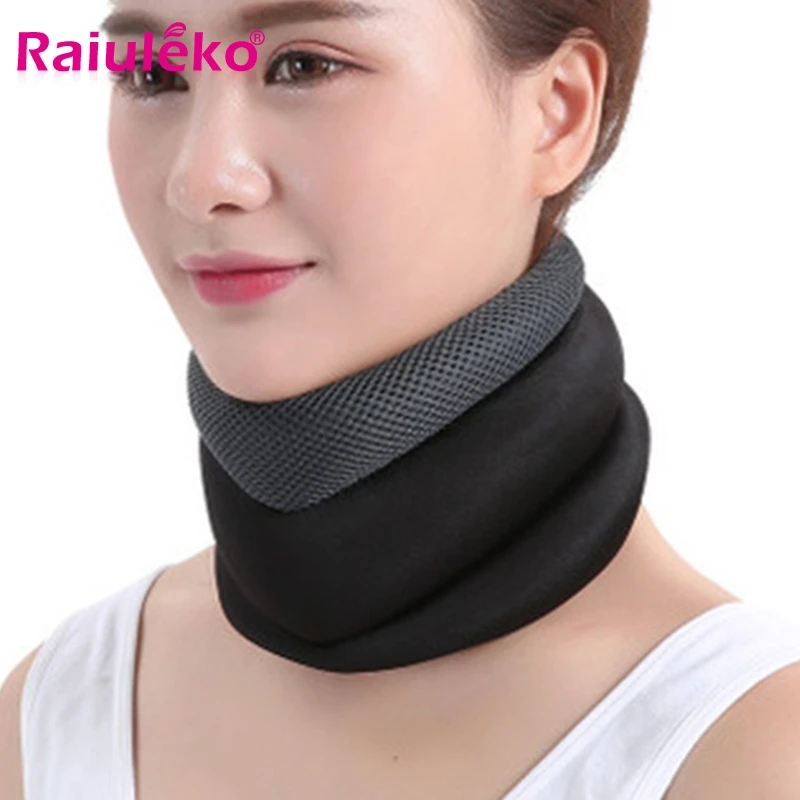 

3 Layer Inflatable Cervical Neck Traction Device Soft Neck Collar for Pain Relief Electric Heating Neck Stretcher Pain Releave