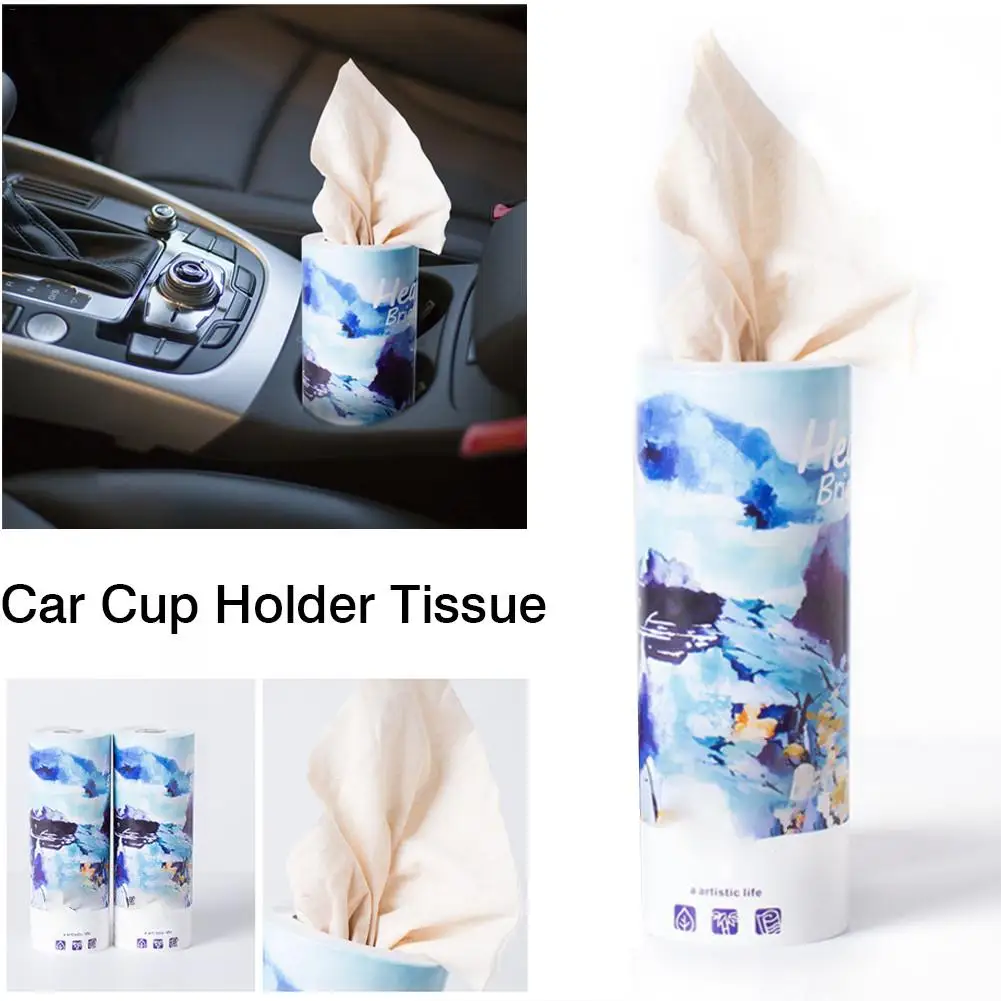 Auto Creative Car Tissue Box Universal Car Tissue Paper Box Holder Car