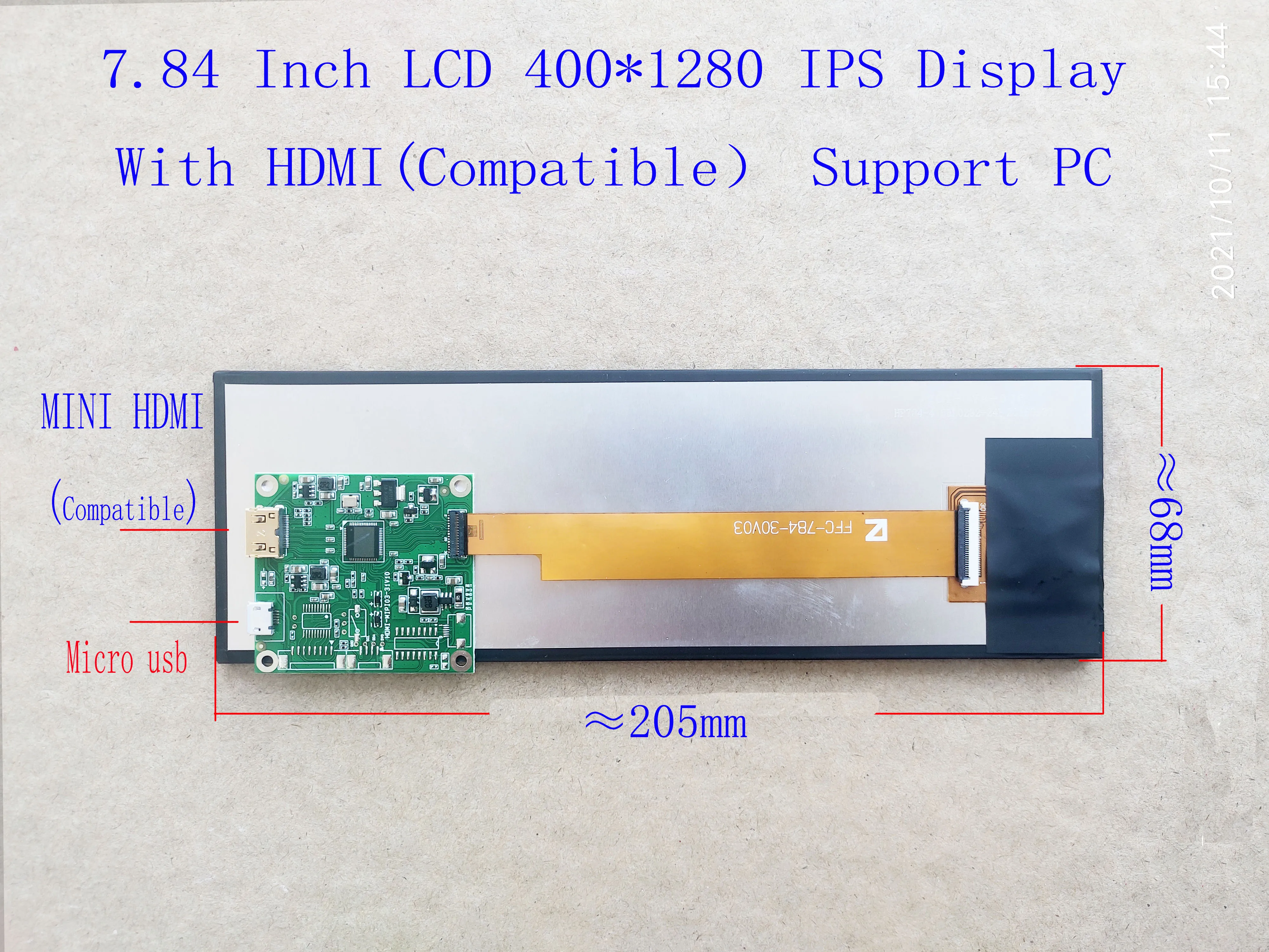 hdmi de tira longa de compatível com monitor segundo display para cpu