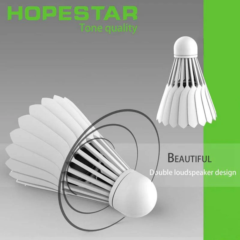 Hopestar T1 Мини Bluetooth динамик бадминтон форма беспроводной динамик s портативный спортивный стерео бас Bluetooth динамик звуковая коробка(Whi