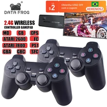 

NEW Data Frog Y3 Lite 10000 Games 4K Game Stick TV Video Game Console 2.4G Wireless Controller for PS1/SNES 9 Emulator Retro