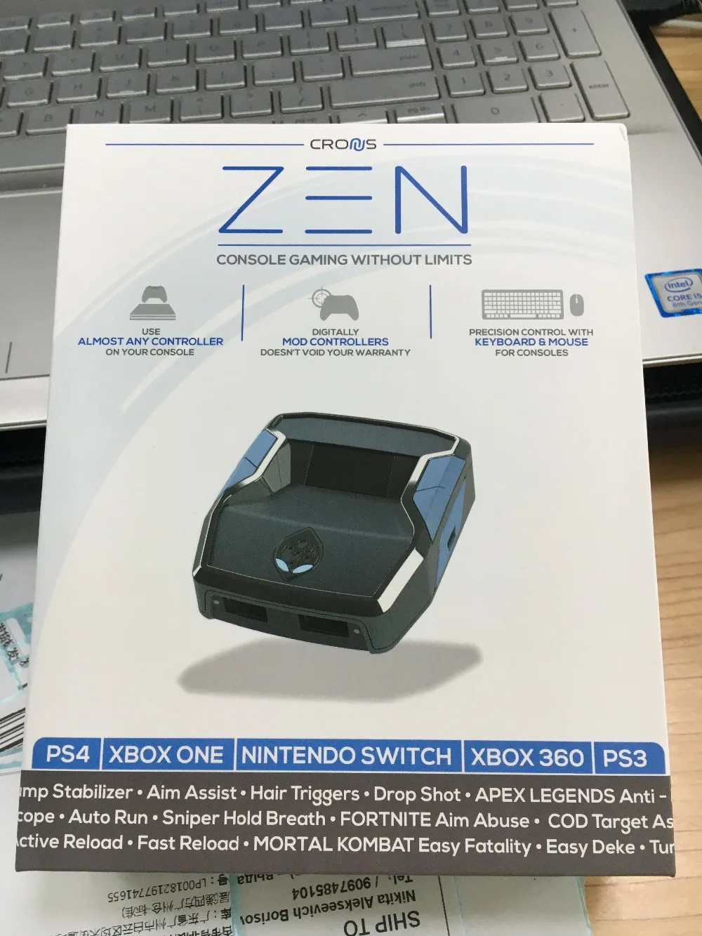 Cronus – adaptateur de jeu Zen, souris et clavier, convertisseur pour PS5,  PS4 Slim Pro, PS3 NS Switch, Xbox 360/One/S/X, nouveau