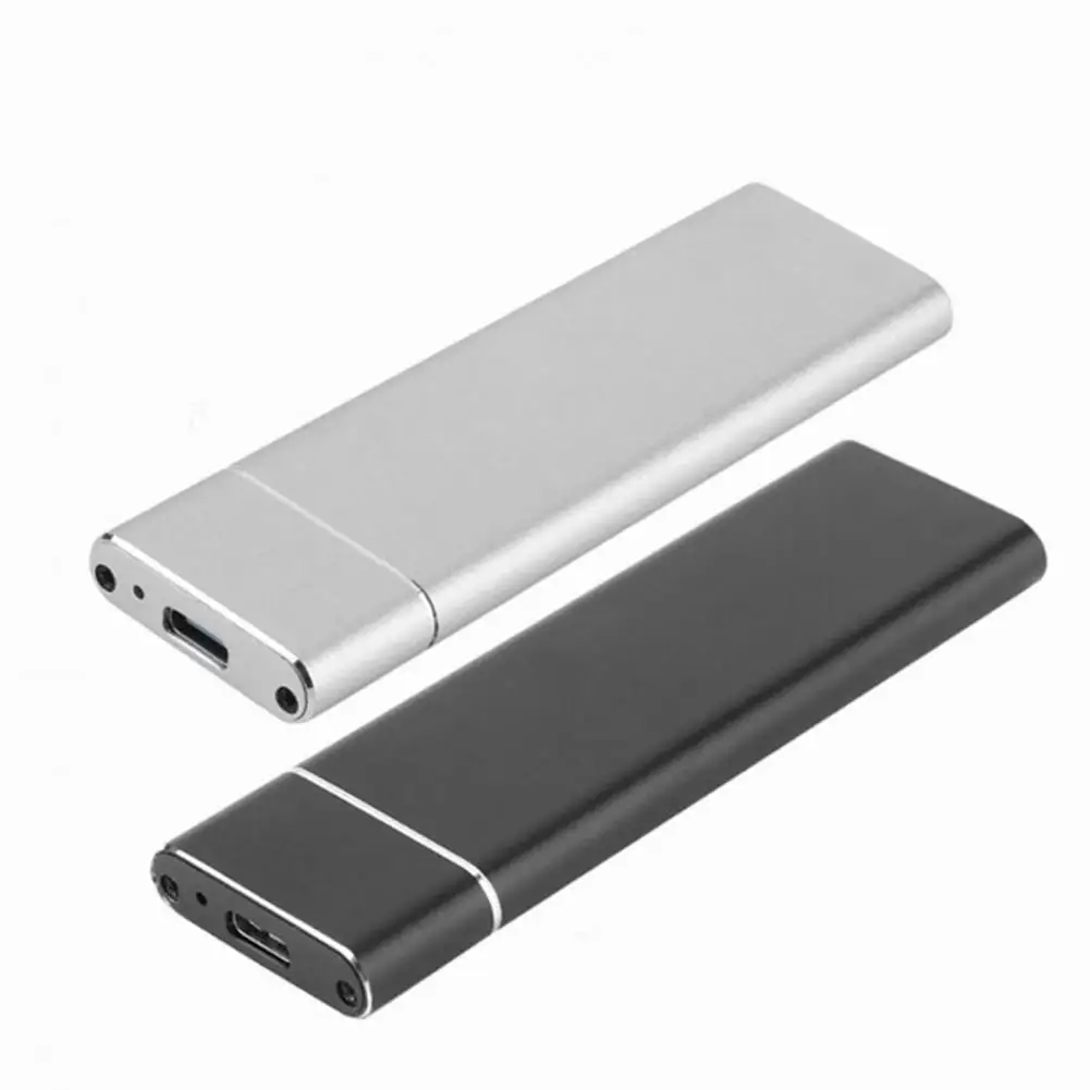 External Hard Drive Case USB 3.1 USB3 6Gbps Type-C to M.2 NGFF SSD Hard Drive Disk Box External Enclosure Case