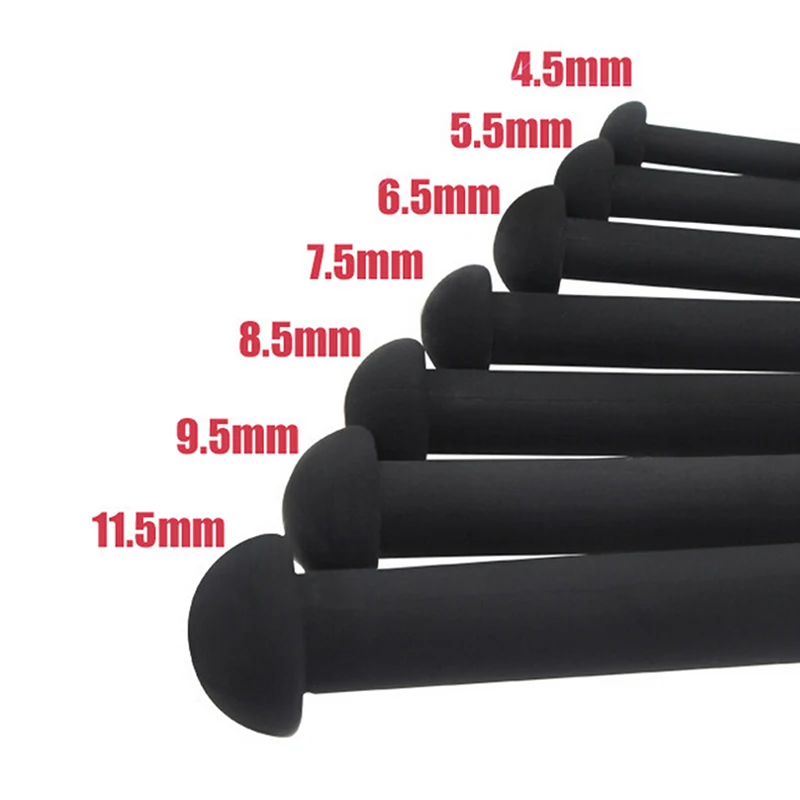 Силиконовый катетер для уретрального пениса 7 размеров длина 352 мм|Катетеры и