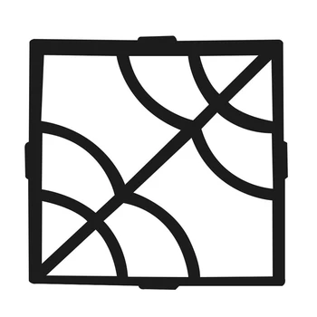 

Garden Pavement Mold Garden Walk Pavement Concrete Mould DIY Manually Paving Cement Brick Stone Road Concrete Molds Pathmate Mou