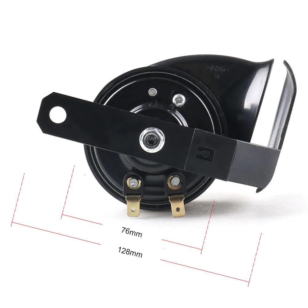 12V DC 130dB Waterproof Snail Air Horn For Car Truck Motorbike car siren horn car air horn motorcycle horn air horn waterproof horn