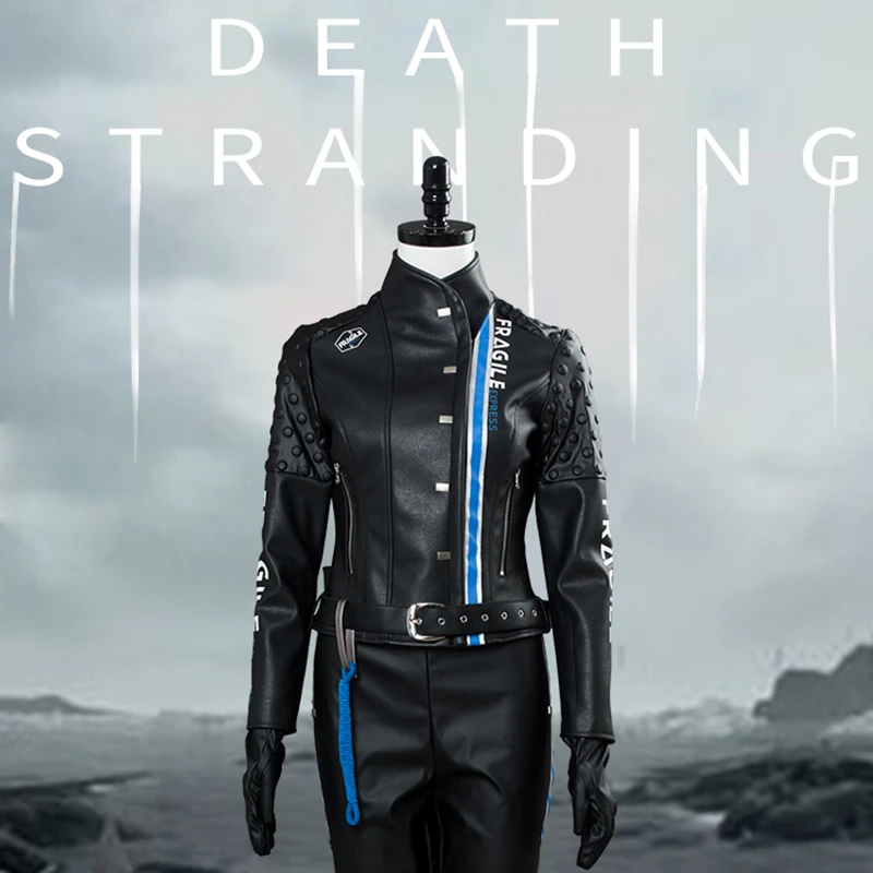 Игра Death Stranding Bag Косплей хрупкий костюм Deliveryman Lea Seydoux костюмы на Хэллоуин для женщин полный комплект униформы Вечерние