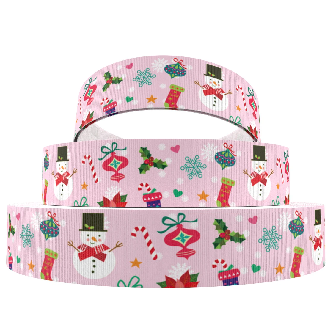 David accessories " 75 мм 50 ярдов/лот Рождественская лента из поплина DIY лук украшение дома подарочная упаковка ленточный материал, 50Yc7585