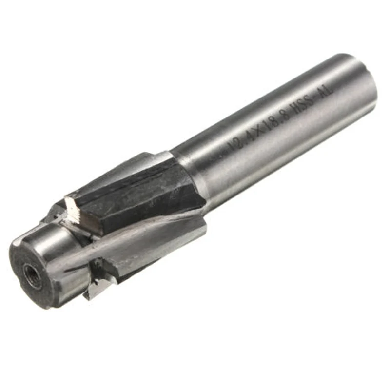 1 шт. Зенковка плесень Концевая фреза твердого слота бит M3.2 ~ M12.4 пилот долбежный