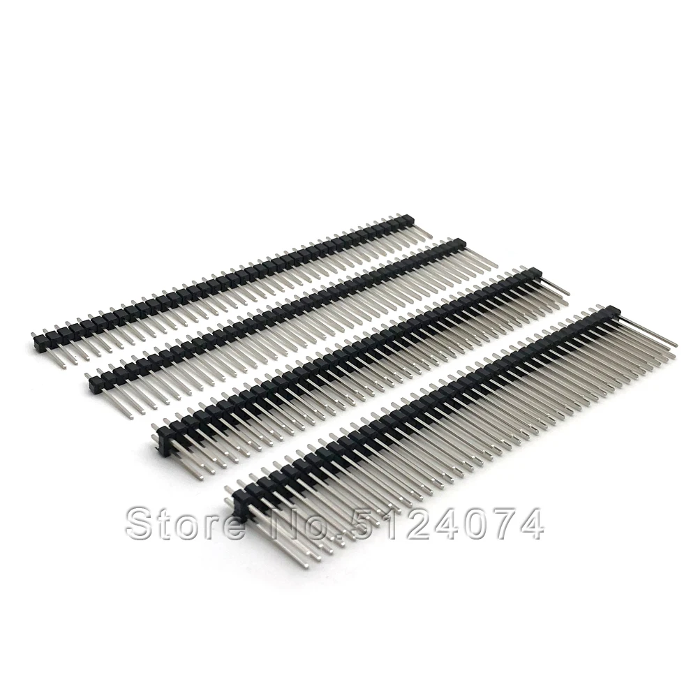 Single/double Row Straight Insertion Row Pin 40p Spacing 2.54mm Length ...