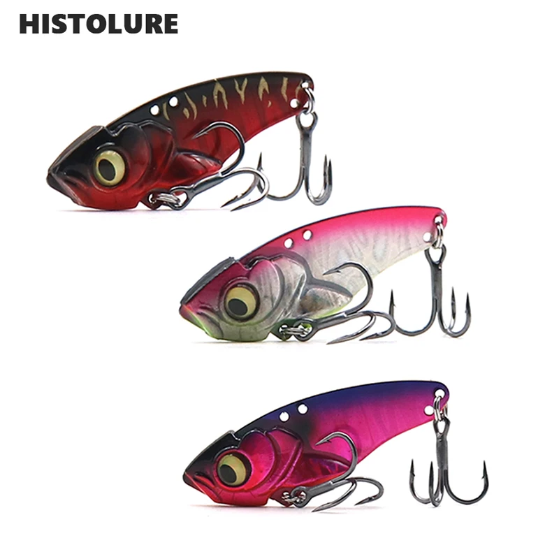 HISTOLURE Metal VIB Long Shot Sinking Fishing Lure 8g11g14g20g Vibration Hard Baits Crankbait Wobbler Bass Pike Winter | Спорт и