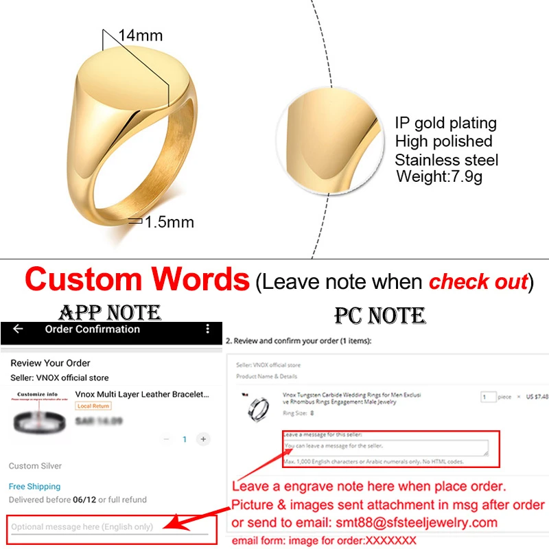 Chic Personalize Engraving 26 Letters Signet Rings for Women Stainless Steel Initial Alphabet Custom Female Gits Jewelry