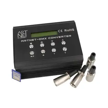 

LEDLUX DD5240 ArtNet DMX Converter with SD Card 12V 4 channel DMX-512